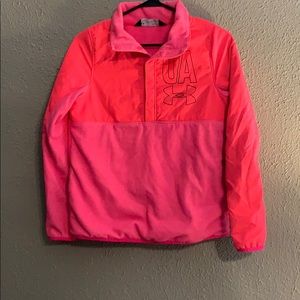 Hot pink UnderArmour pullover